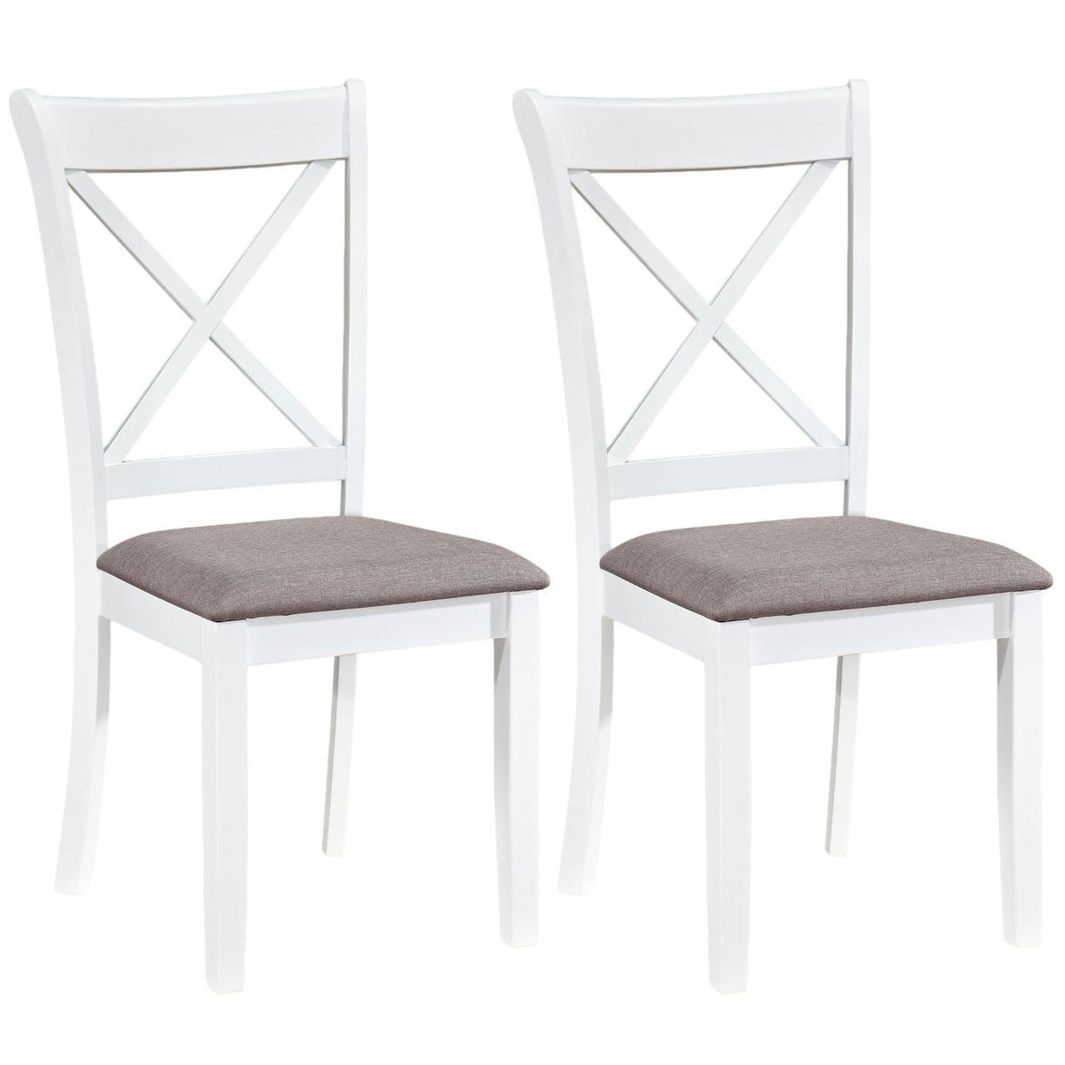 Goflame Modern Mid Century Dining Chairs Set of 2/4