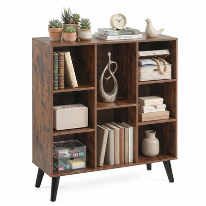 Goflame 8 Cube Bookshelf for Living Room & Home Office