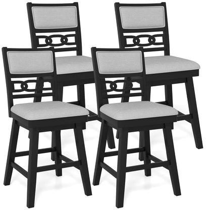 Goflame 25" Bar Stools Set of 2/4 Modern Counter Height Tall Chairs