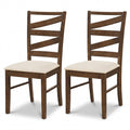 Goflame Kitchen Chairs with Tall Backrests for Dining Room
