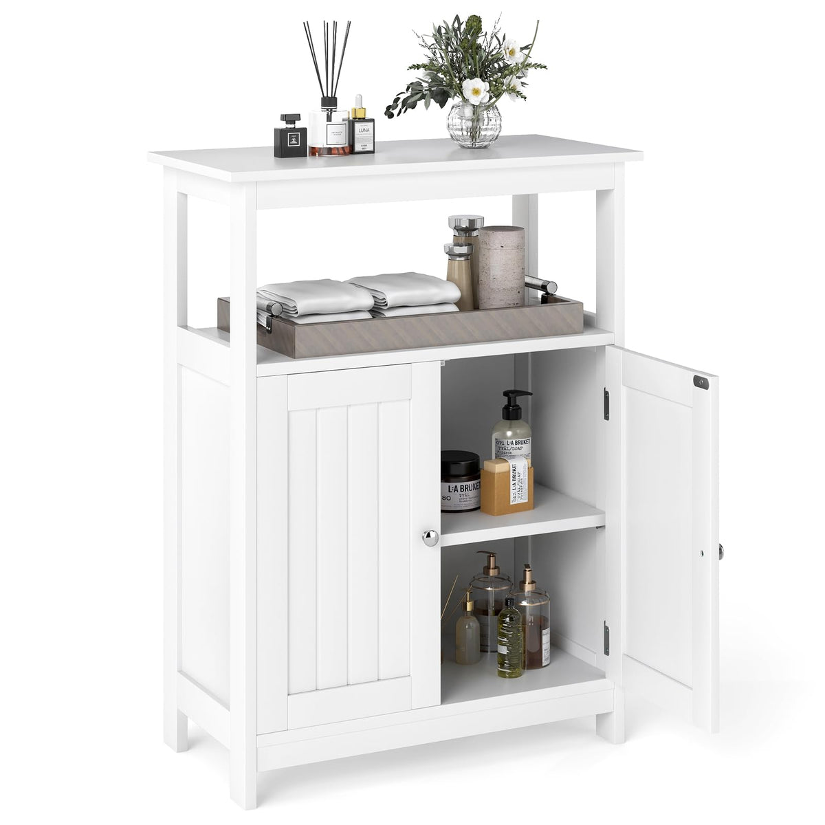 Goflame Bathroom Storage Cabinet