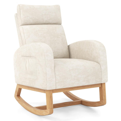 Goflame Rocking Chair Nursery for Living Room