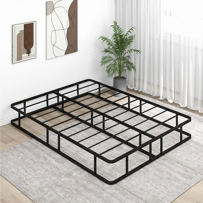 Goflame 10 Inch Bed Frame Queen Size, Metal Platform Queen Bed Frame, Heavy Duty Steel Slat Support