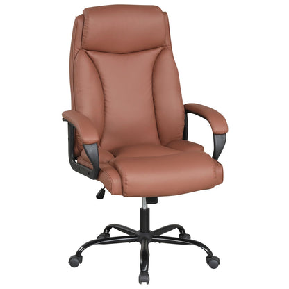 Goflame Executive Office Chair | High Back Ergonomic Home Desk Chair w/Headrest