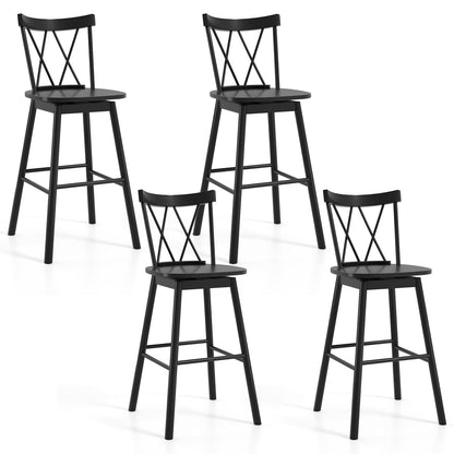 Goflame Windsor Bar Stools Set of 2/4(29"/24")