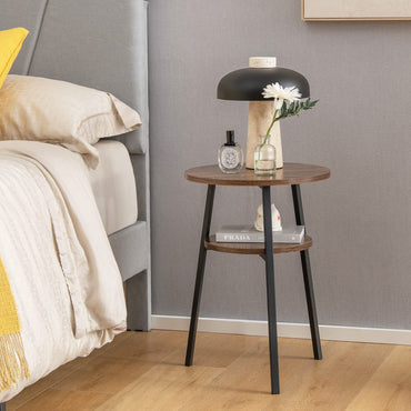 Goflame Round End Table Set