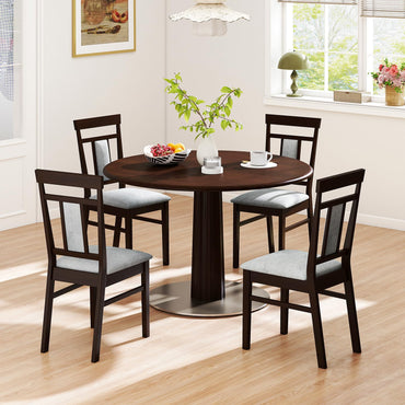 Goflame Wooden Dining Chairs Set for Dining Room Living Room