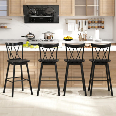Goflame Windsor Bar Stools Set of 2/4(29"/24")