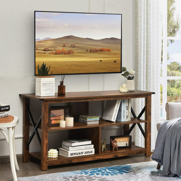 Goflame TV Stand for Bedroom, TV Cabinet for TV Up to 55"