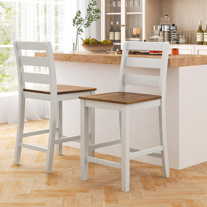 Goflame Counter Height Bar Stools Set