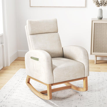 Goflame Rocking Chair Nursery for Living Room