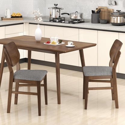 Goflame Wooden Dining Chairs Set