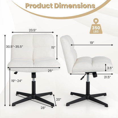 Cross Legged Office Chair - Goflame