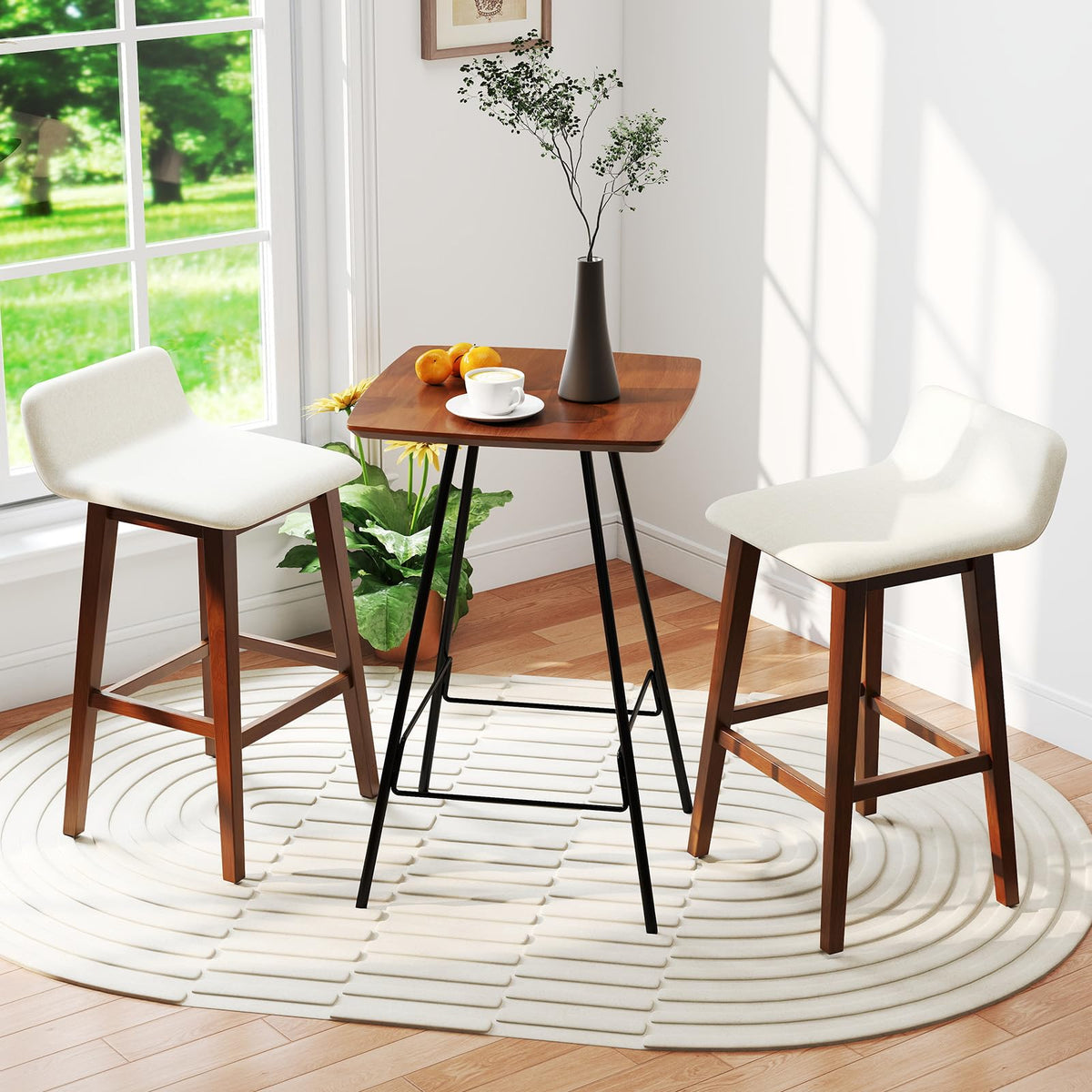 Goflame 29" Bar Stools Set of 2/4