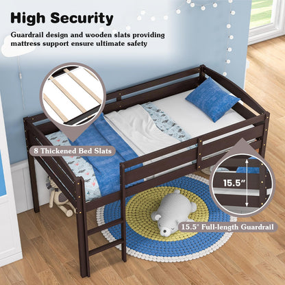 Goflame Loft Bed with Ladder