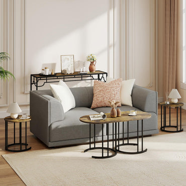 Goflame Nesting Coffee Table Set of 3