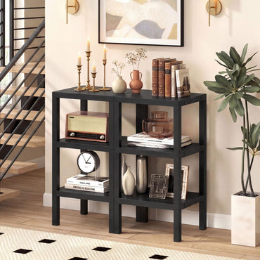Goflame 6-Tier Plastic Modular Storage Shelves