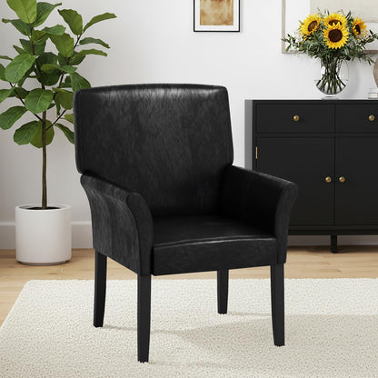 Leather Reception Guest Chairs