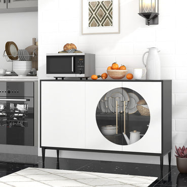 Goflame Large Buffet Cabinet with Storage