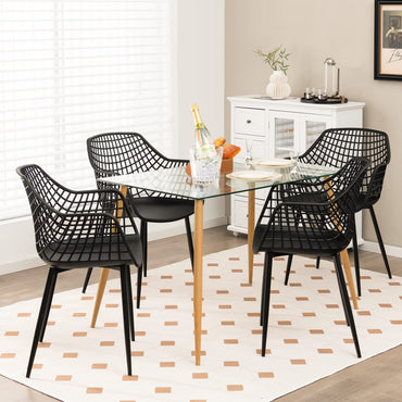 Goflame Modern Dining Chairs Set