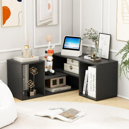 Goflame Bookshelf TV Stand for TVs up to 55"
