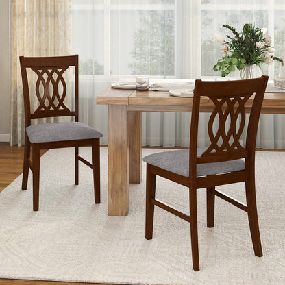 Goflame Upholstered Dining Chairs Set of 2/4 for Kitchen