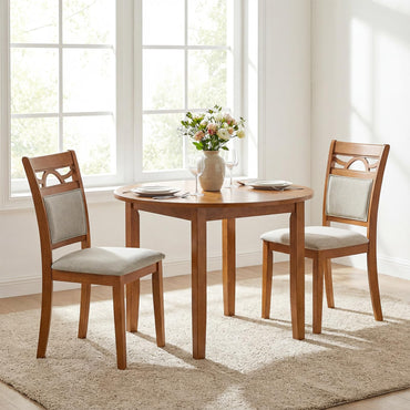 Goflame Wooden Dining Chairs Set of 2/4 for Dining Room