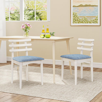 Goflame Wooden Dining Chairs Set