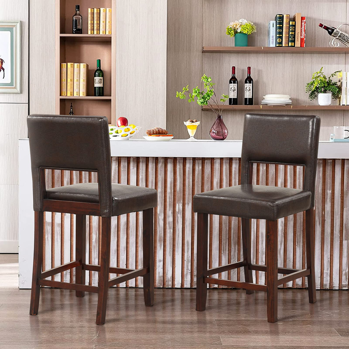 4-Piece Bar Chair Set - Goflame