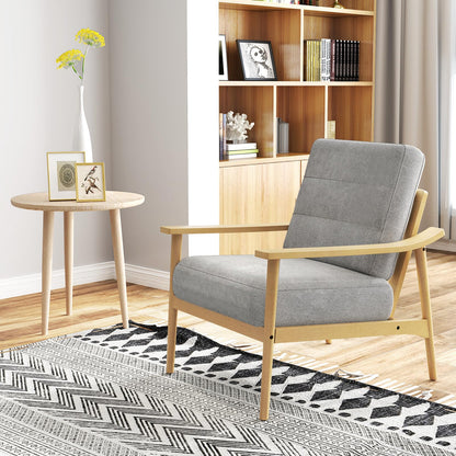 Goflame Mid Century Modern Accent Chair