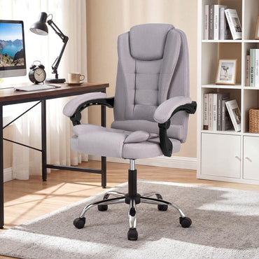 Goflame Office Executive Chair | Ergonomic Big High Back Computer Chair with Linkage Armrests