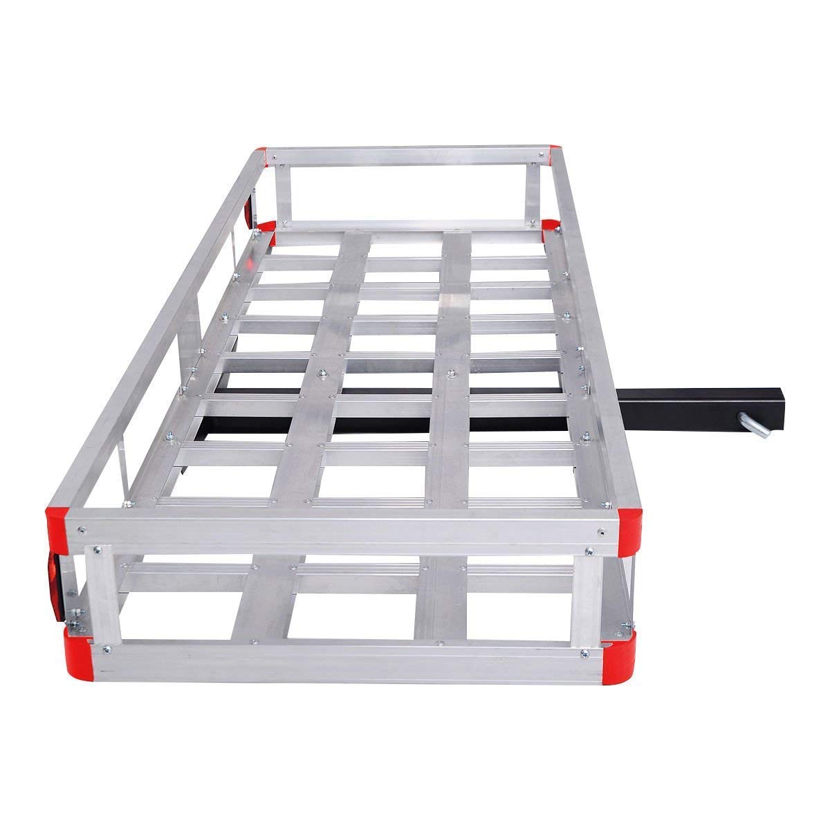 GOFLAME 60" x 22" Aluminum Hitch Mount Cargo Carrier
