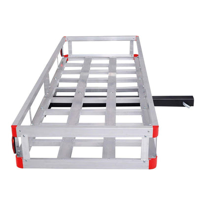 GOFLAME 60" x 22" Aluminum Hitch Mount Cargo Carrier