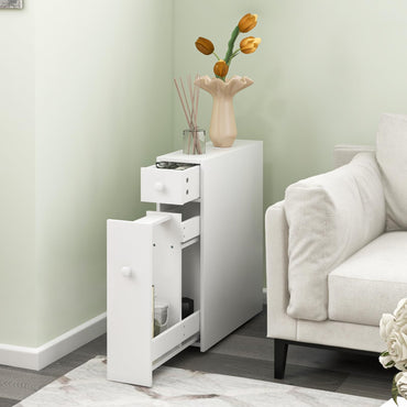 Goflame Small Bathroom Storage Cabinet