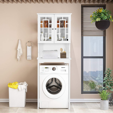 Goflame Over-The-Toilet Bathroom Storage Space