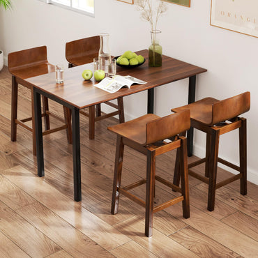 Goflame 24.5" Swivel Bar Stools Set of 2/4