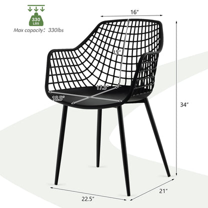 Goflame Modern Dining Chairs Set