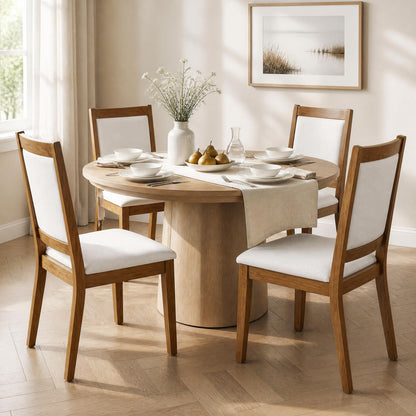 GOFLAME Upholstered Dining Chairs Set of 2/4