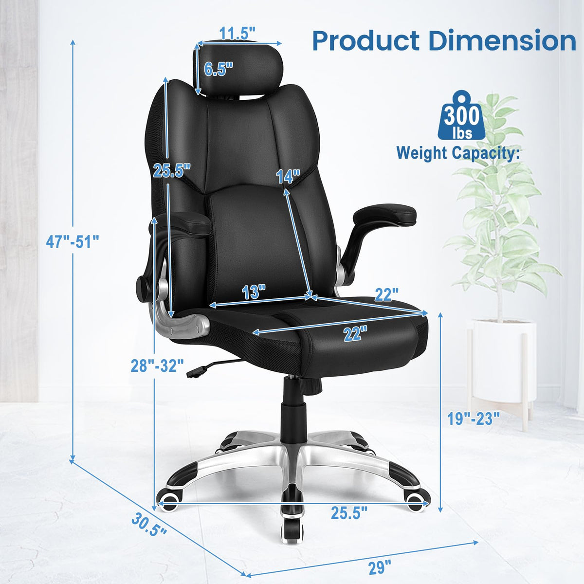 Goflame Executive Office Chair