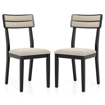 Goflame Modern Dining Chairs Set of 2/4 Upholstered Kitchen Chair