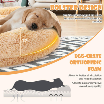 Goflame Human Dog Bed - 71" x 45" Large Human Size Dog Bed for Adult