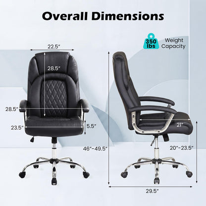 Goflame 500LBS Big and Tall Office Chair