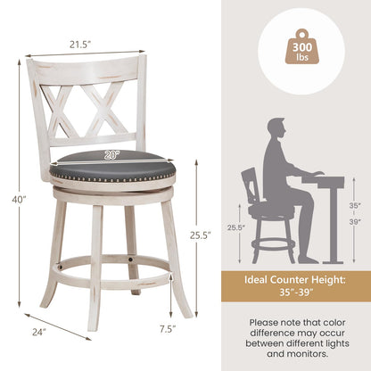 Goflame 25.5" Bar Stools Set