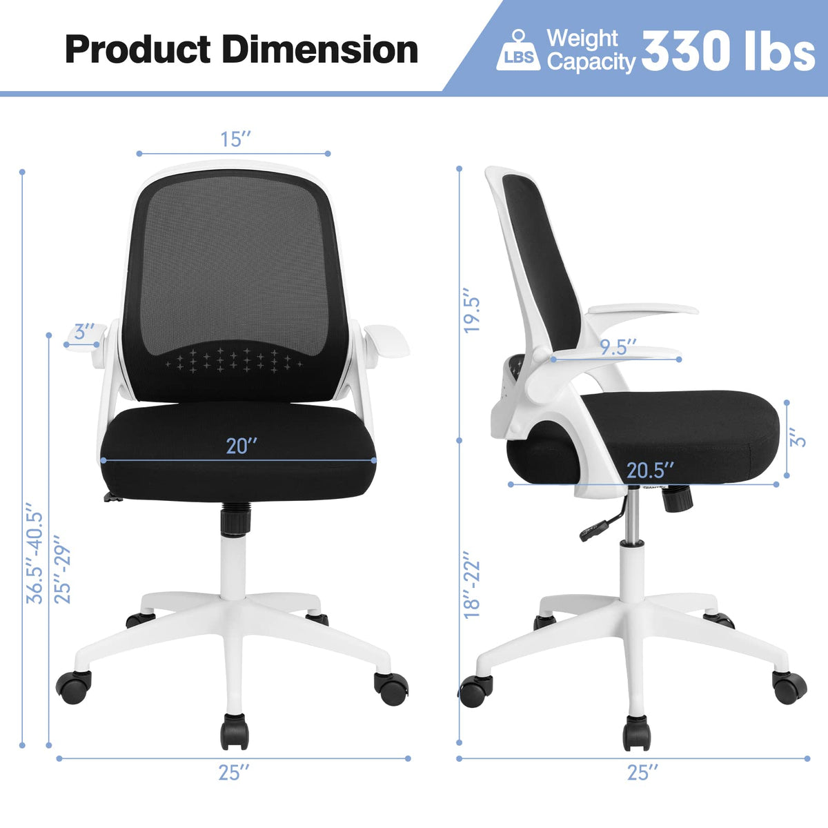 Goflame Office Chair, Ergonomic Desk Chair
