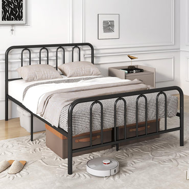Goflame Full/Queen/King Size Bed Frame with Headboard