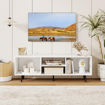 Goflame Modern TV Stand for TVs up to 55"