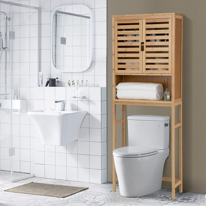 Goflame Over-The-Toilet Storage Cabinet