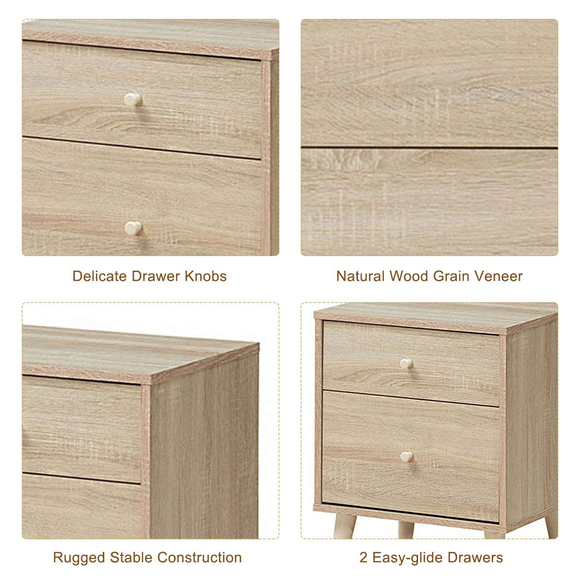 Goflame Hallway Storage Cabinet Organizer Beside End Table