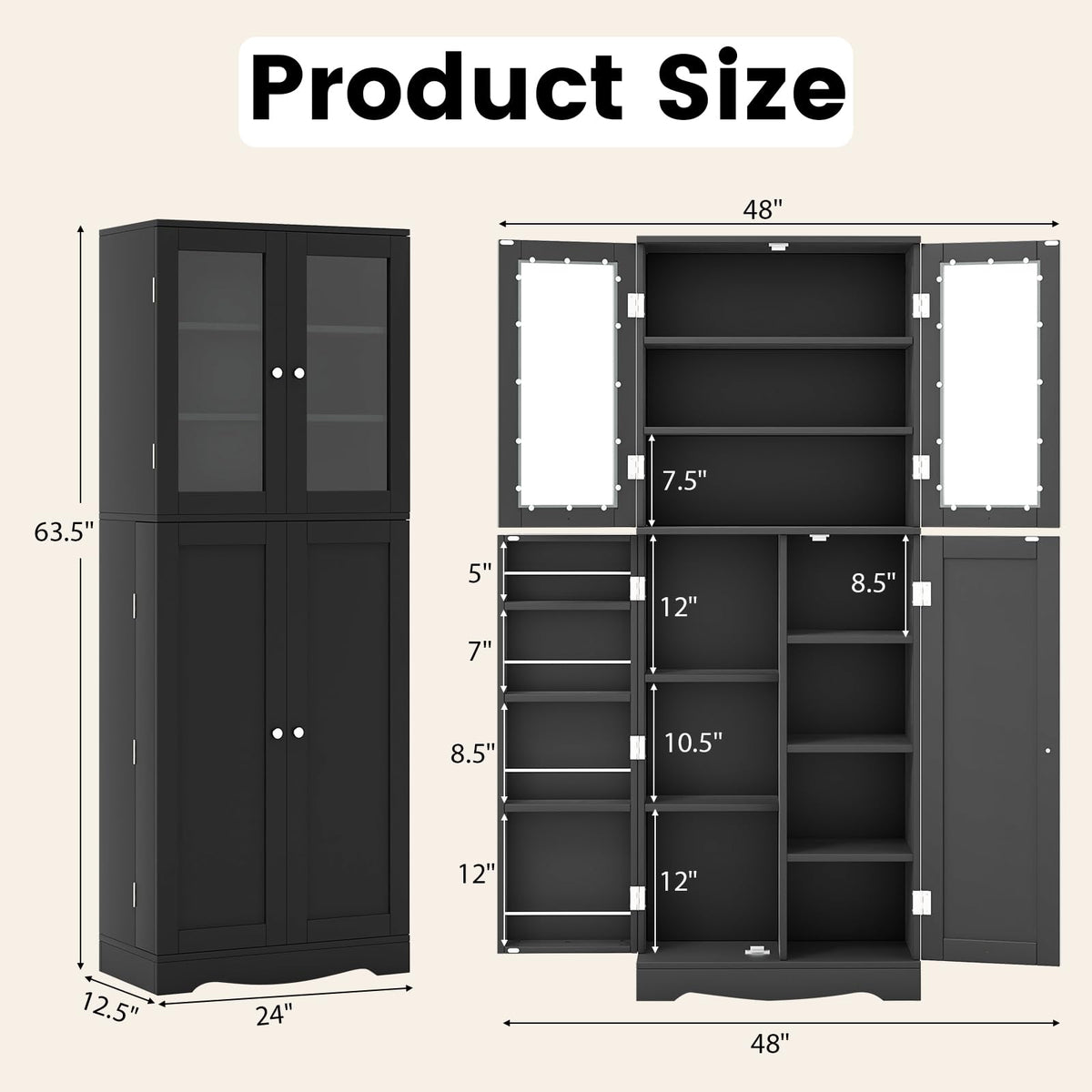 Goflame Pantry Organizers and Storage
