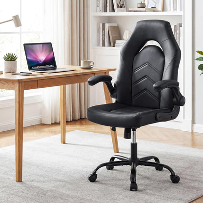Goflame Ergonomic Computer Desk Chair with Flip-up Arms